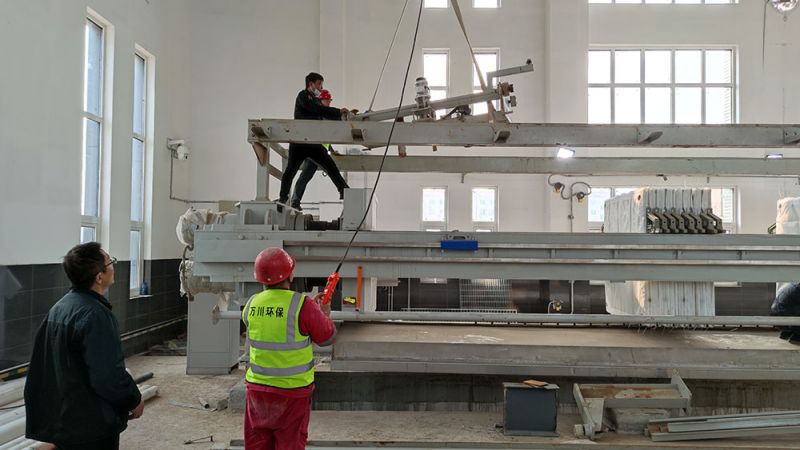 折疊帶(dai)式壓濾機的結構特(te)點