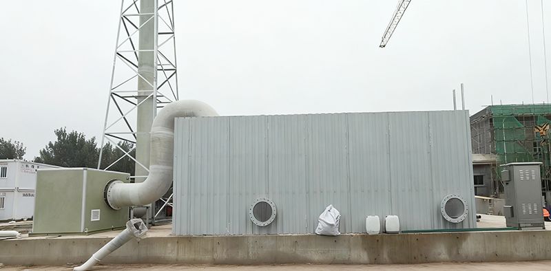 覇州汚(wu)水處理廠生物除臭項目