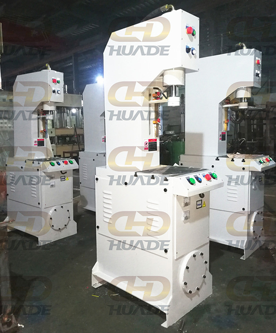 HDY41單(dan)柱液(ye)壓機